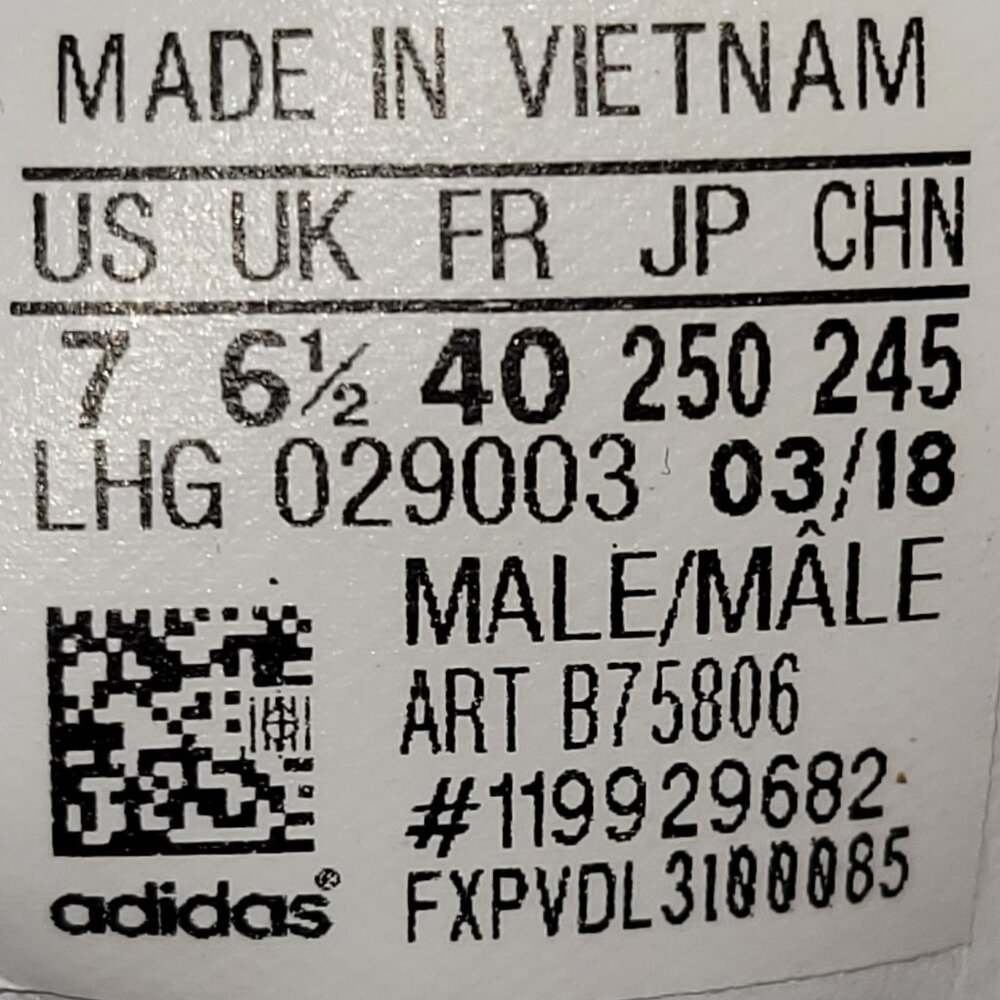 Adidas Samba Men’s Size 7 Originals OG Shoes White & Black Brown Gum B75806 - Picture 9 of 16